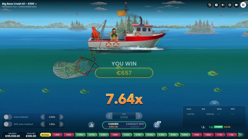 Big Bass Crash slots demo
